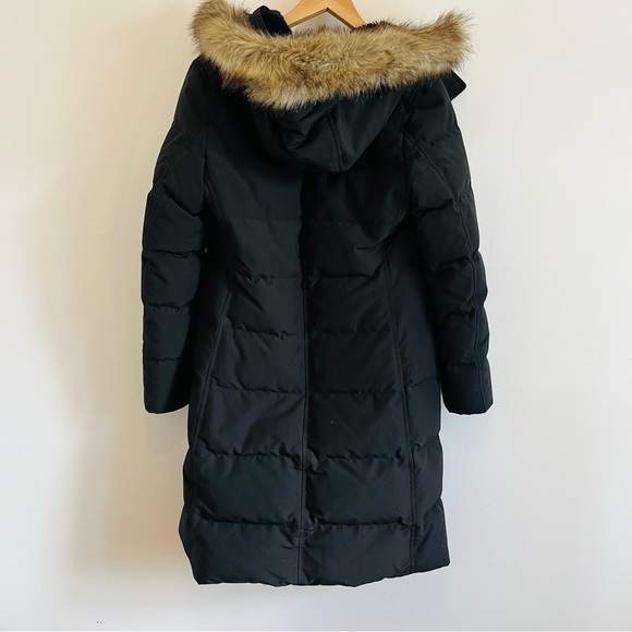 Uniqlo warmest extra long black parka coat like new - Picture 12 of 14